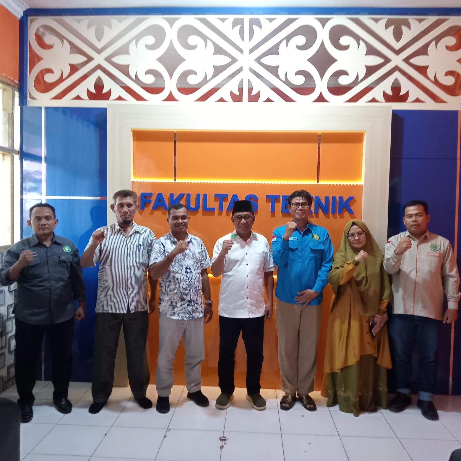 Road Show Yayasan Universitas Pasir Pengaraian ke Fakultas Teknik.