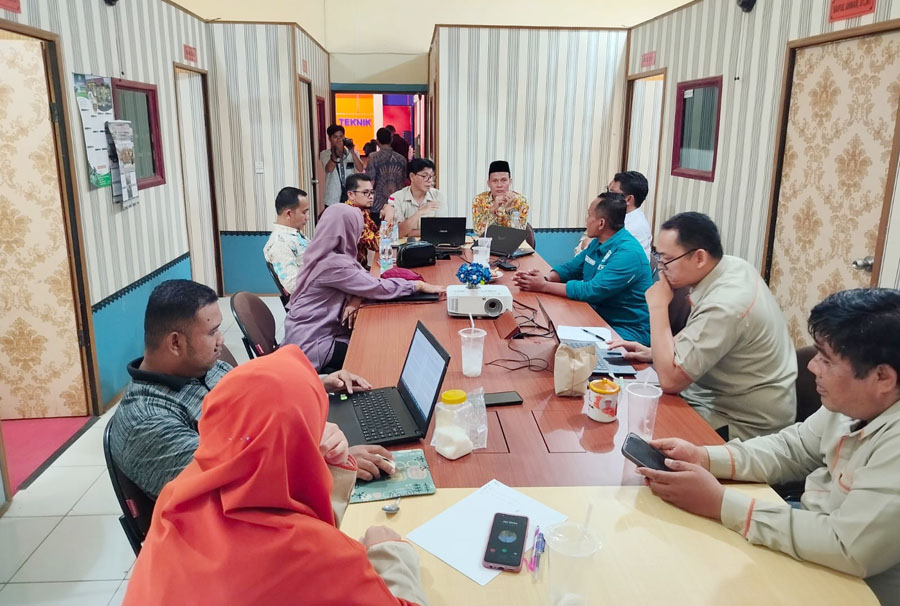 Kunjungan Pimpinan UPP ke Fakultas Teknik Dalam Rangka Persiapan Akreditasi Prodi Teknik Sipil dan Prodi Teknik Mesin 2025