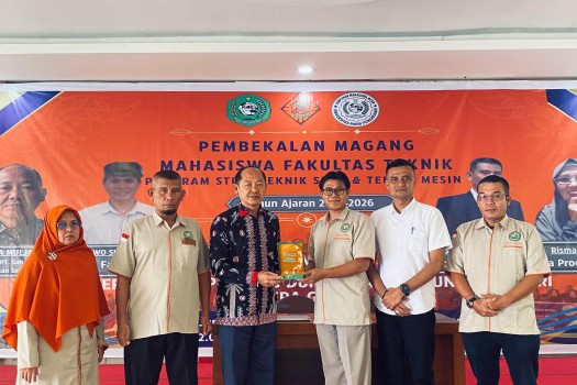Pelepasan Magang Mahasiswa Fakultas Teknik Universitas Pasir Pengaraian TA. 2025/2026